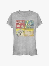 Disney Dumbo Comic Panel Girls T-Shirt