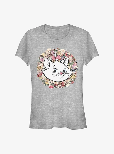 Disney The Aristocats Circle Floral Marie Girls T-Shirt