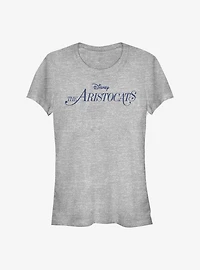 Disney The Aristocats Plain Logo Girls T-Shirt