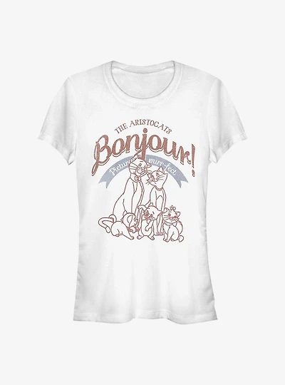 Disney The Aristocats Vintage Cats Girls T-Shirt