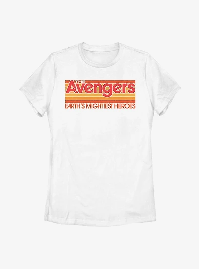 Marvel Avengers Retro Womens T-Shirt