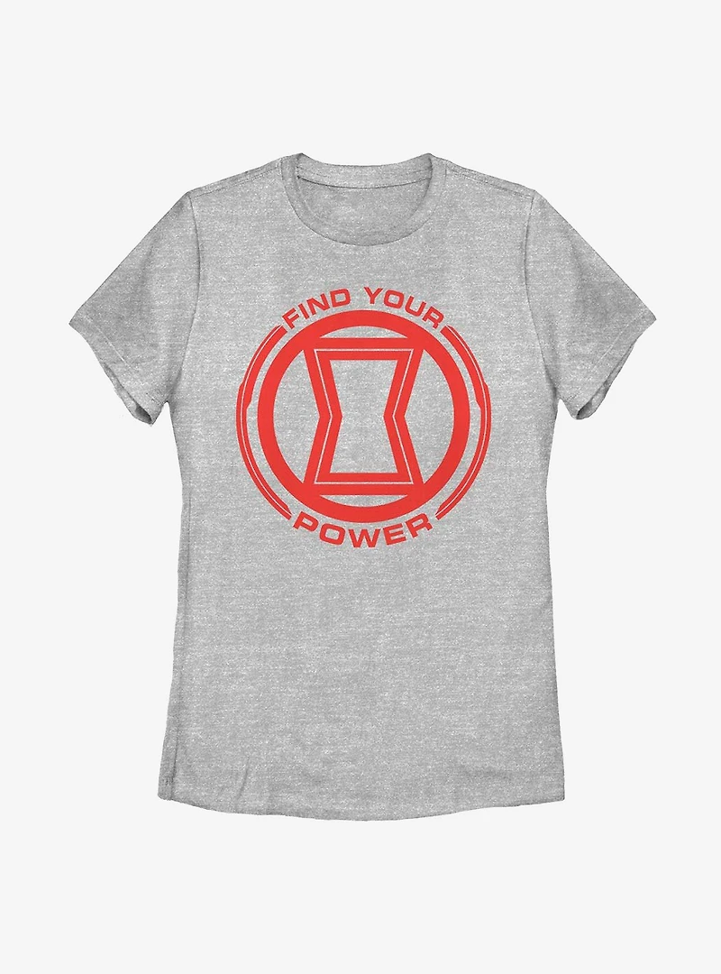 Marvel Black Widow Power Of Womens T-Shirt
