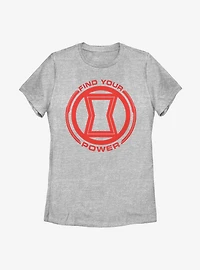 Marvel Black Widow Power Of Womens T-Shirt