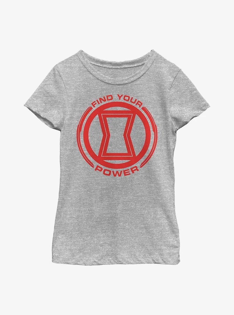 Marvel Black Widow Power Of Youth Girls T-Shirt