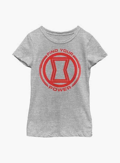 Marvel Black Widow Power Of Youth Girls T-Shirt