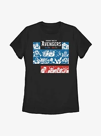 Marvel Avengers Periodic Womens T-Shirt