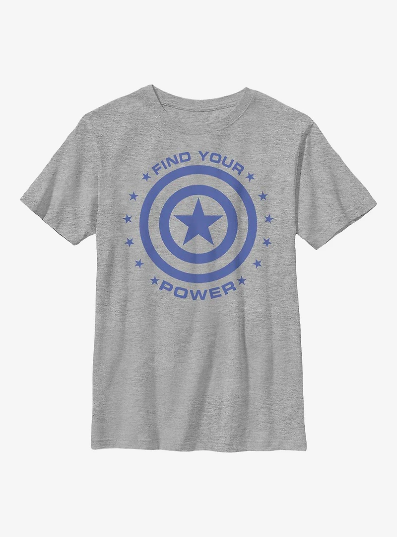 Marvel Captain America Power Youth T-Shirt
