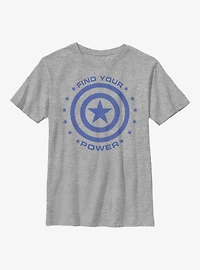 Marvel Captain America Power Youth T-Shirt