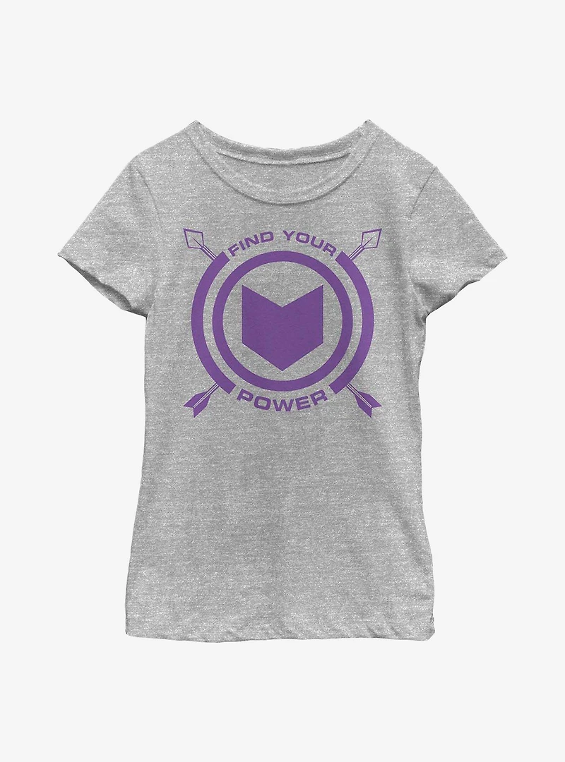 Marvel Hawkeye Power Of Youth Girls T-Shirt