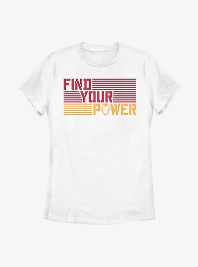 Marvel Iron Man Power Womens T-Shirt