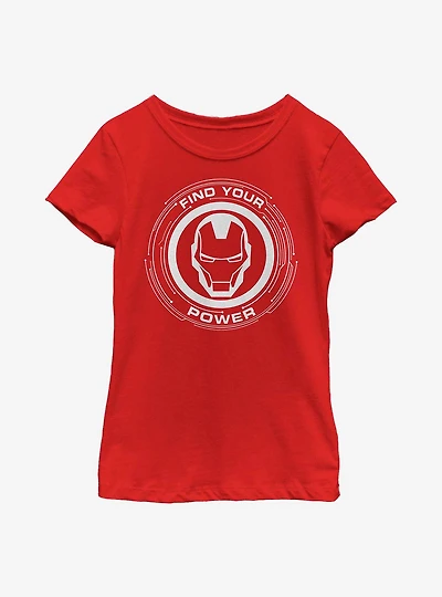 Marvel Iron Man Power Of Youth Girls T-Shirt