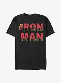 Marvel Iron Man Halftone T-Shirt
