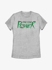 Marvel Hulk Find Power Womens T-Shirt