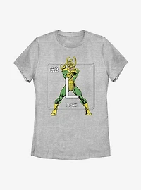 Marvel Loki Periodic Womens T-Shirt