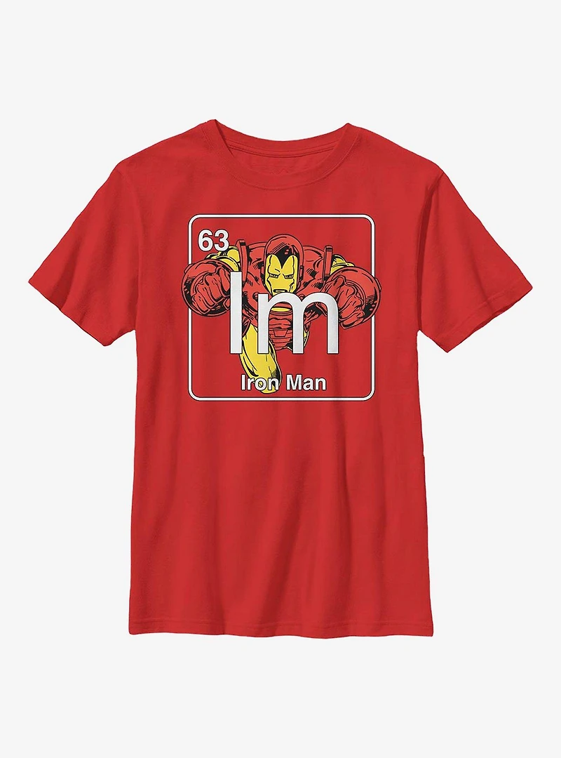 Marvel Iron Man Periodic Youth T-Shirt