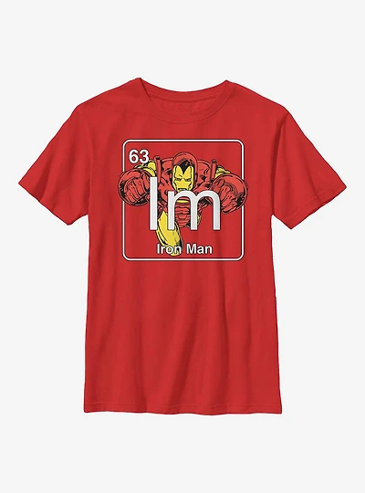 Marvel Iron Man Periodic Youth T-Shirt