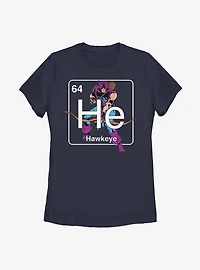 Marvel Hawkeye Periodic Womens T-Shirt