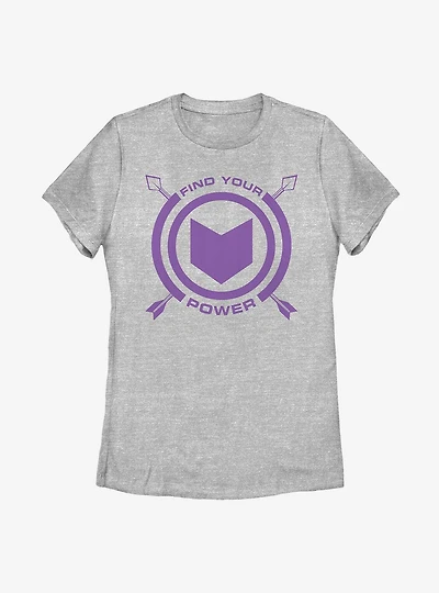 Marvel Hawkeye Power Of Womens T-Shirt