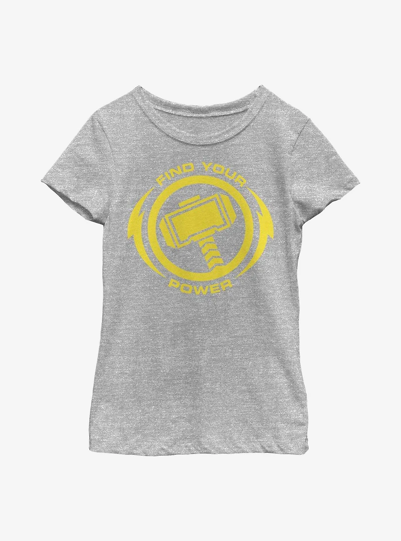 Marvel Thor Power Youth Girls T-Shirt