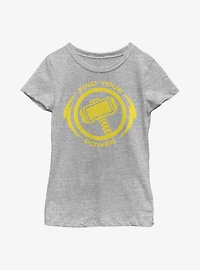 Marvel Thor Power Youth Girls T-Shirt