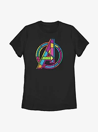 Marvel Avengers Halftone Pop A Womens T-Shirt