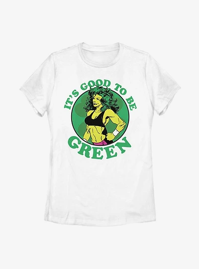Marvel Hulk She Green Womens T-Shirt