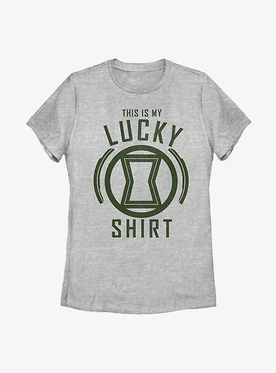 Marvel Black Widow Lucky Womens T-Shirt
