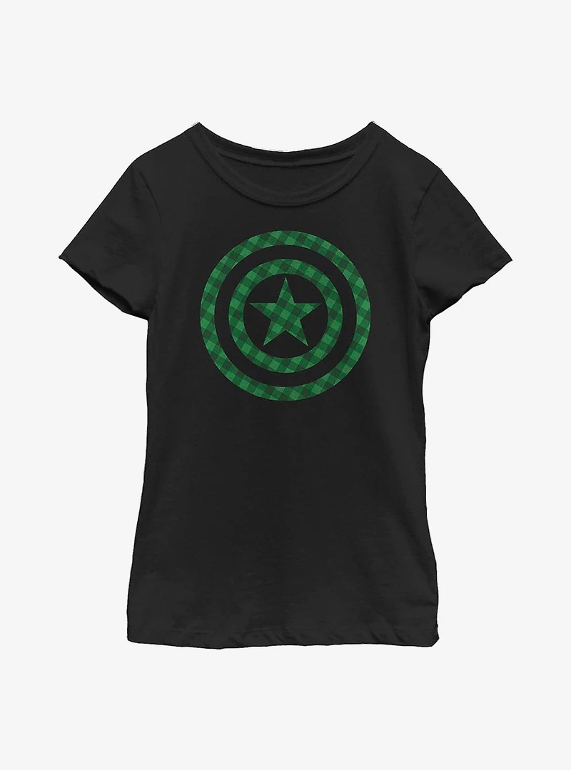 Marvel Captain America Lucky Cap Youth Girls T-Shirt