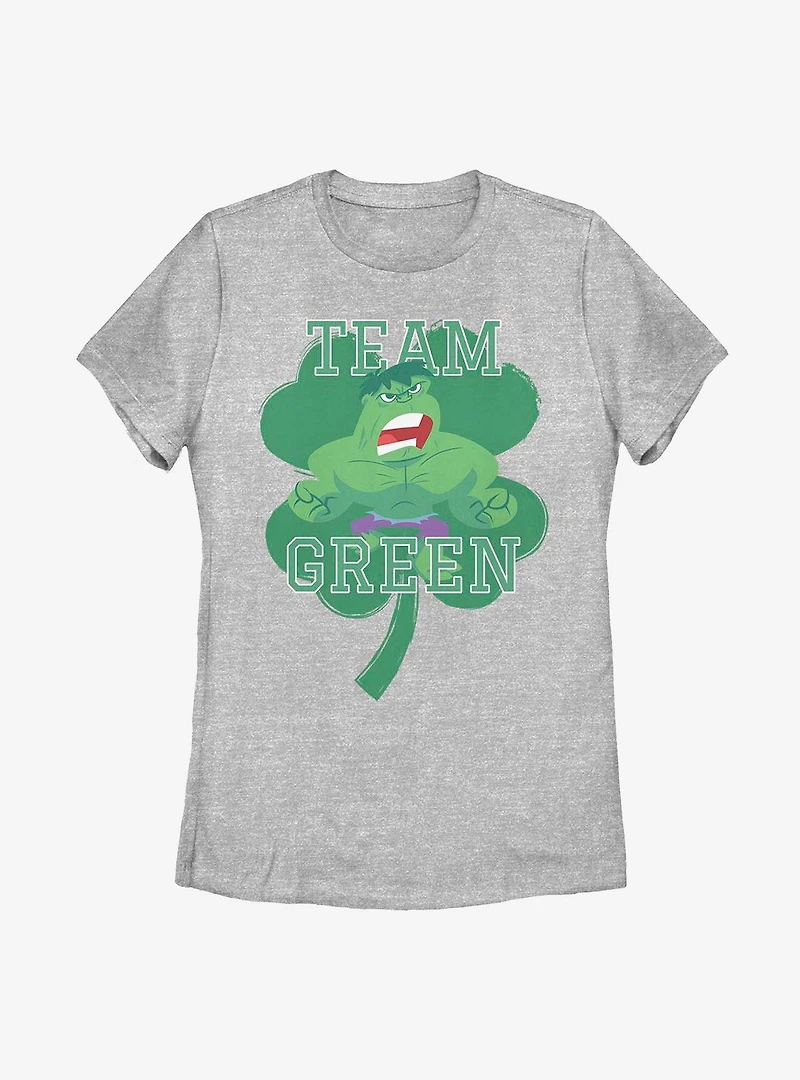 Marvel Hulk Green Womens T-Shirt