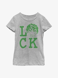 Marvel Hulk Luck Youth Girls T-Shirt