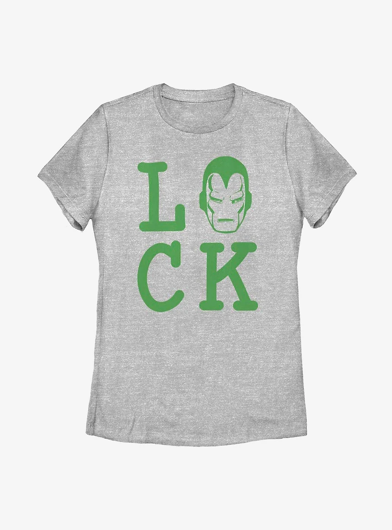 Marvel Iron Man Luck Womens T-Shirt