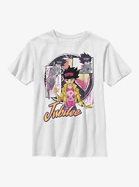 Marvel X-Men Jubilee Panels Youth T-Shirt