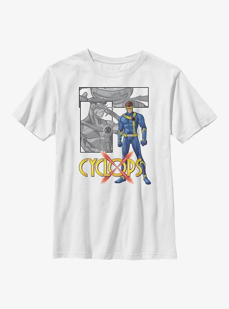 Marvel X-Men Laser Panels Youth T-Shirt