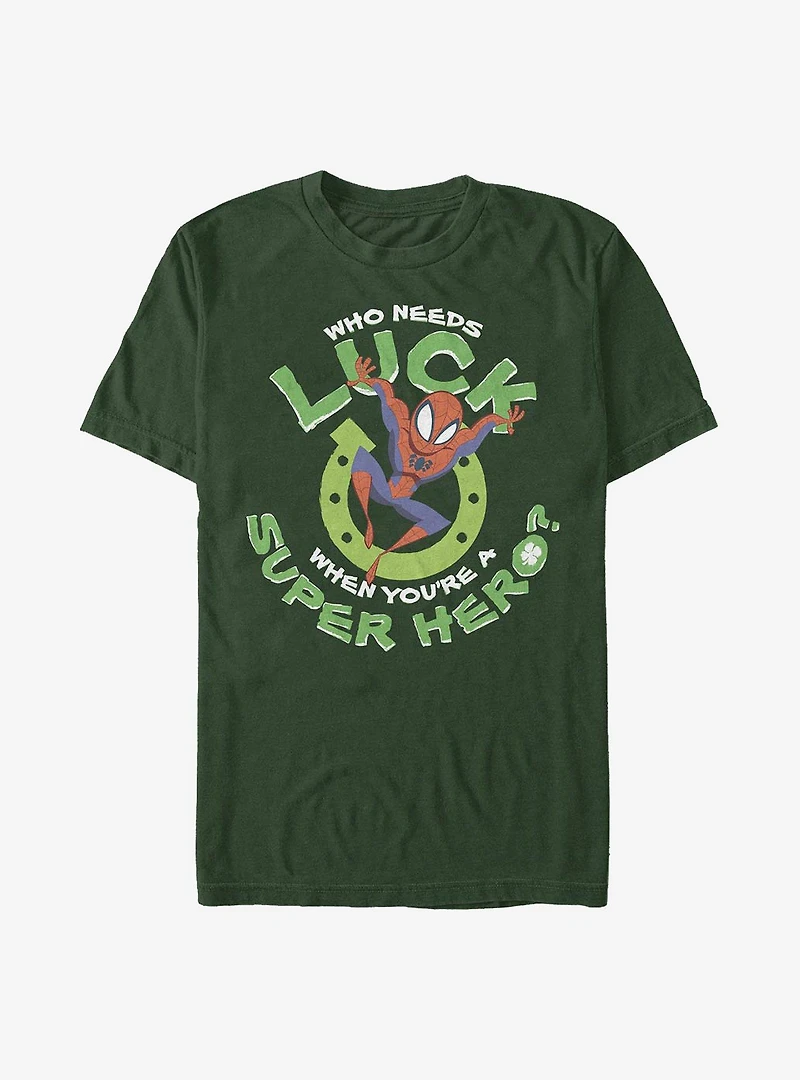 Marvel Spider-Man Super Spidey Luck T-Shirt