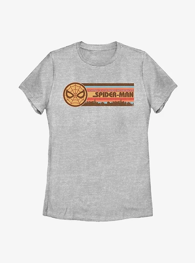 Marvel Spider-Man Strip Womens T-Shirt