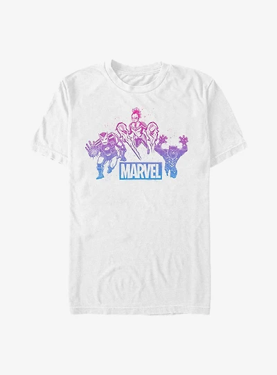 Marvel Avengers Gradient Group T-Shirt