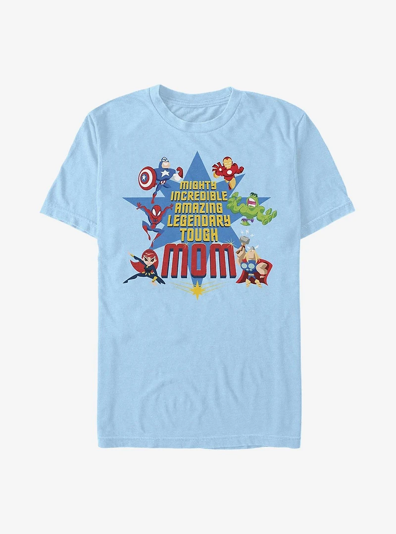 Marvel Avengers Mom Cute Listed T-Shirt