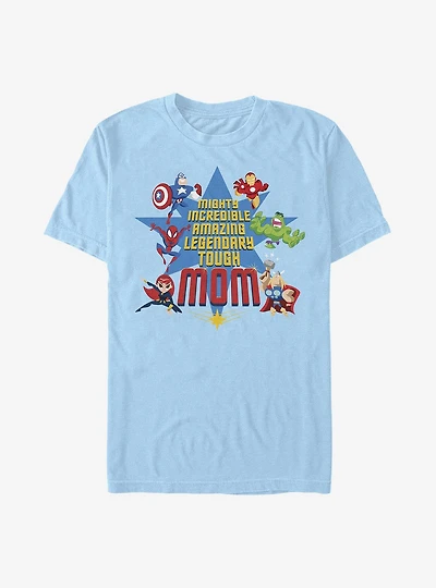 Marvel Avengers Mom Cute Listed T-Shirt
