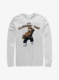 Marvel Fantastic Four Time To Clobber Long-Sleeve T-Shirt