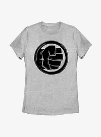 Marvel Hulk Woodcut Womens T-Shirt