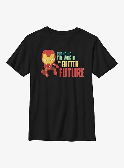 Marvel Iron Man Better Future Youth T-Shirt