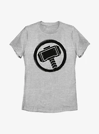Marvel Thor Woodcut Womens T-Shirt