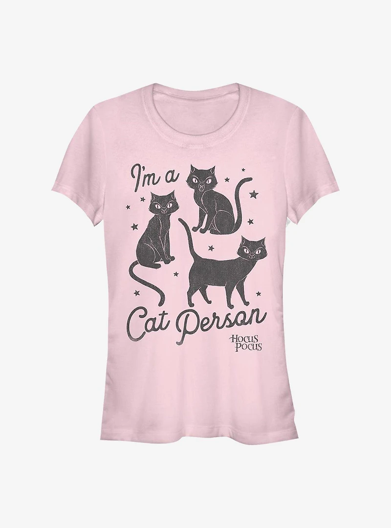 Disney Hocus Pocus Cat Person Girls T-Shirt