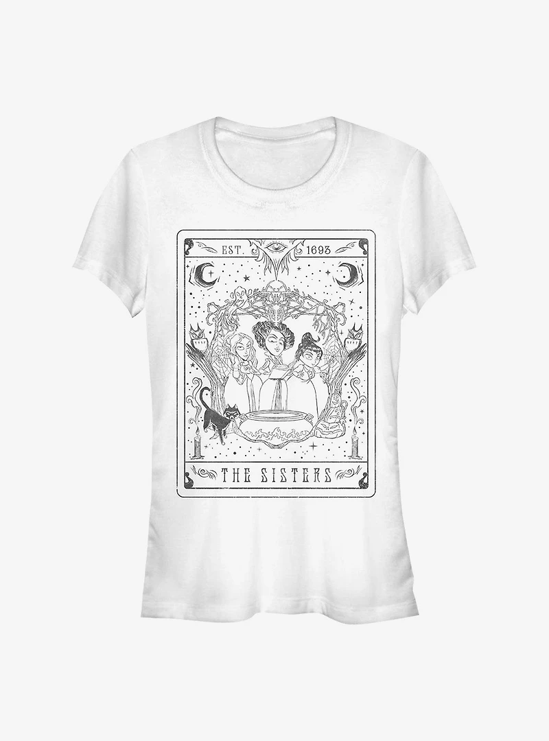 Disney Hocus Pocus The Sisters Tarot Girls T-Shirt