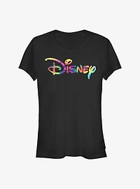 Disney Classic Tie Dye Fill Girls T-Shirt
