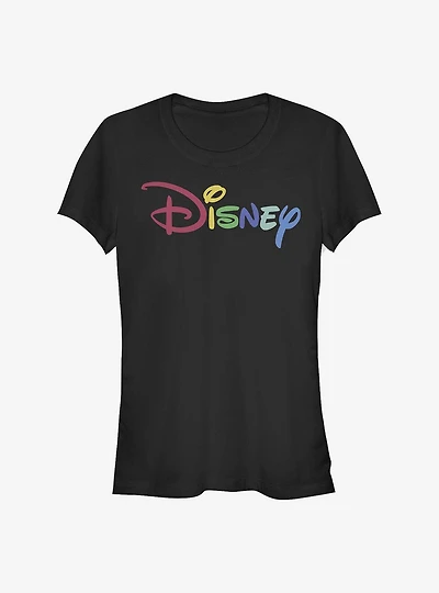 Disney Classic Multicolor Logo Girls T-Shirt