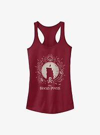 Disney Hocus Pocus Black Flame Girls Tank
