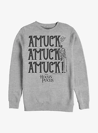 Disney Hocus Pocus Amuck Crew Sweatshirt