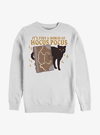 Disney Hocus Pocus Binx And Book Crew Sweatshirt