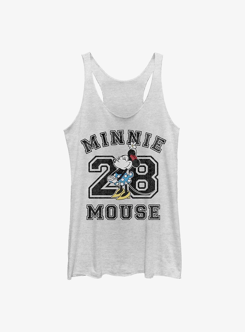Disney Minnie Mouse Collegiate Girls Tank